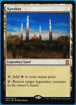 Karakas Eternal Masters NM Mythic Rare MAGIC MTG CARD (ID# 506617) ABUGames - Image 1 of 2