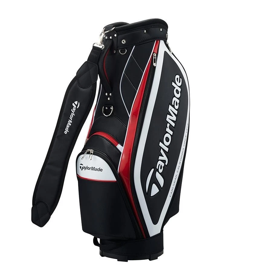 TaylorMade True Light Golf Cart Bag 9 x 47in 2.6kg Black Lightweight UN067 - Image 1 of 3