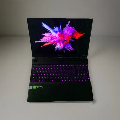 Aero 15 Gigabyte 4K OLED 1660ti GTX i7 9th Gen 512GB Gaming Laptop - Image 1 of 4