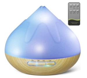 500 ML Essential Oil Diffuser with Remote Control, 4 Timer Setting, Auto Shut-Of - Picture 1 of 1