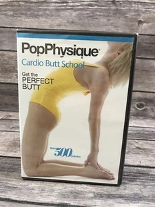 Pop Physique Cardio Butt School Workout Fitness DVD 2012 NEW Sealed - Imagen 1 de 4