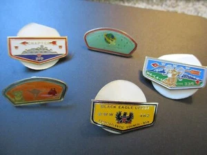 Lote de 5 alfileres de sombrero Boy Scout BSA #271 - Imagen 1 de 6