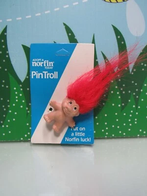PIN PIN - 1 1/2" DAM Muñeca Troll Norfin - NUEVO STOCK EN TIENDA - Rojo - ÚLTIMOS Foto 1 de 4