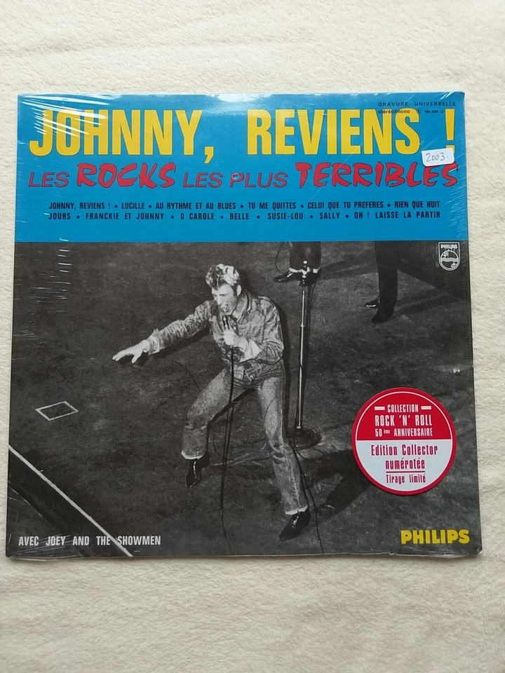 Johnny Hallyday 33t Les Rocks les plus terribles 980859-3 neuf blister 2003 - Photo 1/4