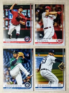 2019 Topps Update RC Nick Senzel Nick Ramirez Justus Sheffield Ryne Harper NM/Mt - Picture 1 of 1