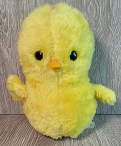 Animal Fair Pollo Peluche Amarillo Sonajero Relleno 6" De Colección 1979 Bebé - Imagen 1 de 7