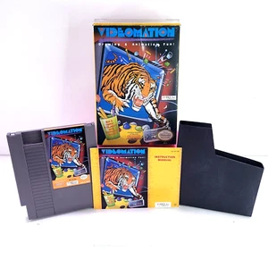 Videomation (Nintendo Entertainment System, 1991) NES Authentic Box Cart Manual - Picture 1 of 22