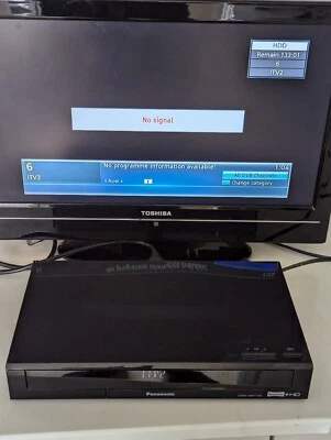 Panasonic DMR-HWT130EB Freeview+ HD Hard Disk Recorder - Black - Faulty  - Image 1 of 4