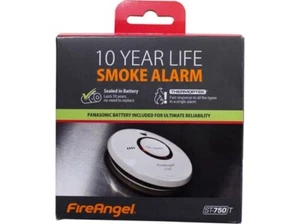 TWO FIREANGEL THERMOPTEK MULTI-SENSOR ST-750 SMOKE ALARM EXPIRY JANUARY 2034 NEW - Imagen 1 de 2