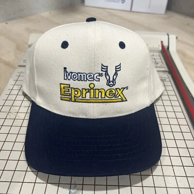 NUEVO Ivomec Sombrero con Logo de Vaca Snapback Gorra de Béisbol Marrón Ganado Agricultura Médico Foto 1 de 3