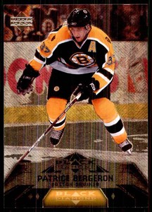 2007-08 Upper Deck Black Diamond Patrice Bergeron #131