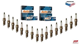 16 X Candela di Accensione Autolite Platino Per Dodge Durango 11-18 5.7L Hemi V8 - Picture 1 of 2