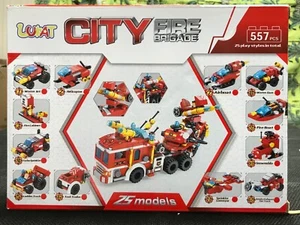 Lukat 1To25 City Fire Brigade Ages 6+ 557 Pcs NEW - Picture 1 of 6