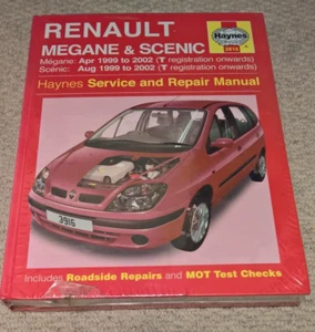 Haynes manual 3916 - new & sealed - Renault Megane 1999-2002 petrol & diesel - Picture 1 of 2