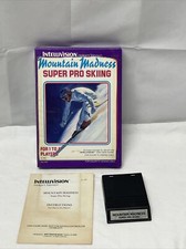 Intellivision Mountain Madness Super Pro Skiing Read Description Used