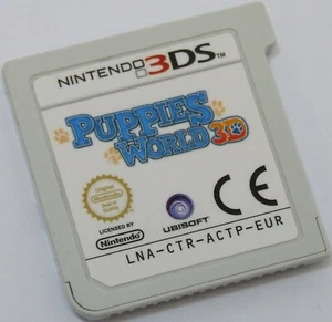Puppies World 3D Nintendo 3DS Video Game - CARTRIDGE ONLY - Picture 1 of 1