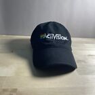 Activision Logo Embroidered Strapback Dad Hat Cap Black