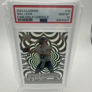 2023 Illusions Will Levis #19 Funkadelic Emerald PSA 10 GEM MINT - Picture 1 of 2