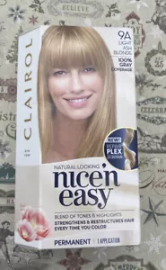 Clairol Permanent Natural Looking Nice 'N Easy - 9A Light Ash Blonde - Picture 1 of 5