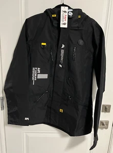 AAPE by A Bathing Ape Adult Hooded Rain Jacket - Men XL/Women XXL - MRSP$550 - Picture 1 of 16