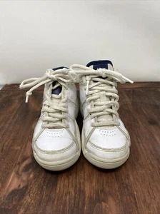 Nike High Tops White Navy 324775-142 Size 11.5C - Picture 1 of 6