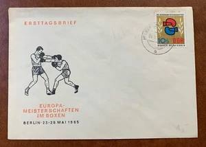 East-Germany GDR DDR 1965 boxing - FDC First Day cover - Michel No. 1100 - Bild 1 von 2
