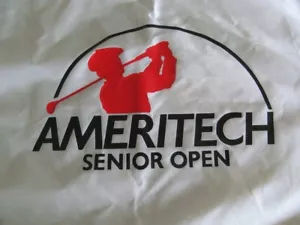SOUVENIR FLAG FROM THE AMERITECH SENIOR OPEN - Picture 1 of 2