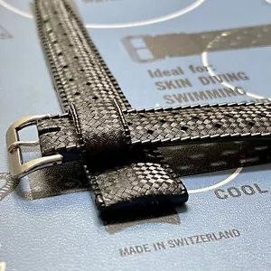100er VERKAUFT! Original Swiss Tropic 20mm 1960er alter Lagerbestand Vintage Taucher Uhrenarmband - Bild 1 von 8