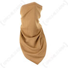 Unisex Elasticated Breathable Face Neck Scarf Covering- Coyote