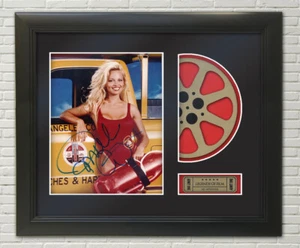 Pamela Anderson framed Reproduction Signature Photo Reel Display 2 - Picture 1 of 4