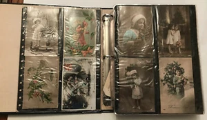 200+ WWI French postcards inc military in album [y3833] - Picture 1 of 9