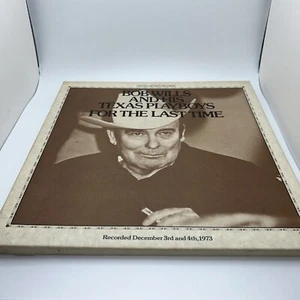 BOB WILLS AND HIS Texas Playboys FOR THE LAST TIME 2Record LP - Picture 1 of 8