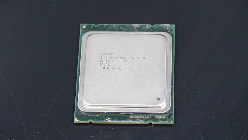 SR0KK INTEL XEON E5-2660 2.2GHz 8 CORE 20MB CPU PROCESSOR LGA2011 - Image 1 of 1