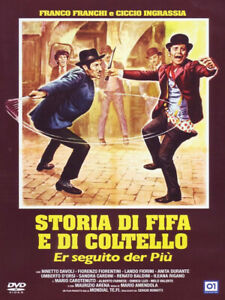 STORIA DI FIFA E DI COLTELLO (Mario Amendola 1972) Franco & Ciccio DVD NUOVO