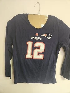 Womens T-shirt - #12 Tom Brady - Size 2-XL New With Tags Very Good Condition - Picture 1 of 5