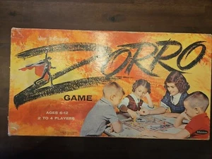 RARE Vintage 1965 Walt Disney's Zorro Board Game - Picture 1 of 9