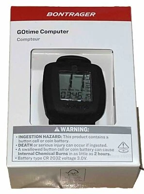 SEALED Trek Bontrager Gotime Wireless Bicycle Computer 425309 Includes Battery!
