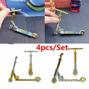 4Pack Mini Finger Scooter Bike Fingerboard Skateboard Wheels Board Kids Toy/Gift