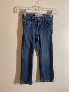 Levi's 511 Skinny Denim Blue Jeans Boys Casual Cowboy Everyday Size 4 Regular - Picture 1 of 5