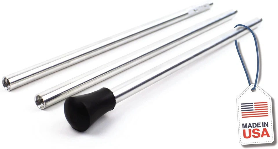 Excel Blades Aluminum Mahl Stick for Painting, Painter Hand Rest, 30 Silver  - Image 1 of 4