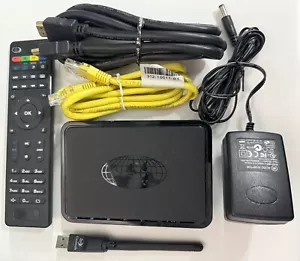 Infomir Mag254 w/Remote, Wi-Fi Ant, Power Adapter, LAN And HDMI Cables - Picture 1 of 9