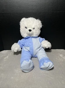 Vintage The Bear Factory 2001 Polar Bear Plush White Teddy Black Paws PJ 16" Toy - Picture 1 of 6