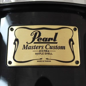 Pearl Used Snare Drum Masters Custom Extra Maple Shell 14 5.5 - Picture 1 of 6