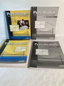 Abeka Precalculus with Trigonometry and Analytical Geometry 4 pc - Picture 1 of 23