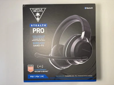 Turtle Beach Stealth Pro Gaming-Headset - Schwarz - Bild 1 von 3