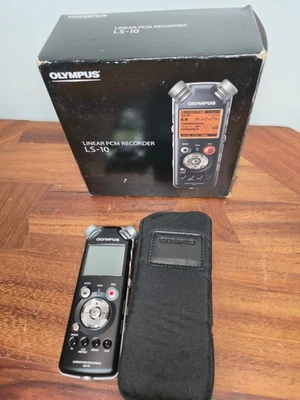 Olympus LS-10 PCM Recorder with Accessories TESTED See Photos - Image 1 of 4
