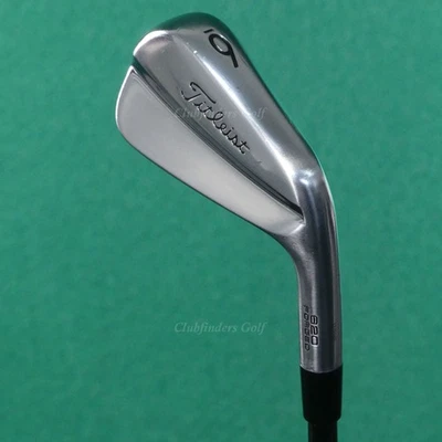 Titleist MB 620 Forged Single 6 Iron KBS $-Taper 125 Black Gloss Steel Stiff+ - Image 1 of 3