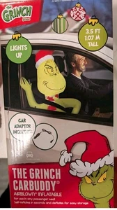  Dr. Seuss The Grinch Car Buddy Weihnachten luftgeblasen aufblasbar - Bild 1 von 4