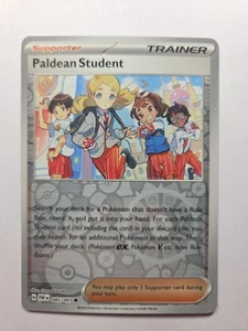 Paldean Student 085/091 Paldean Fates Reverse Holo NM Near Mint Pokemon Tcg - Picture 1 of 2