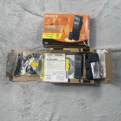 Sony Handheld Digital Voice Recorder ICD-BMIDR9 128MB Complete Open Box  - Image 1 of 4